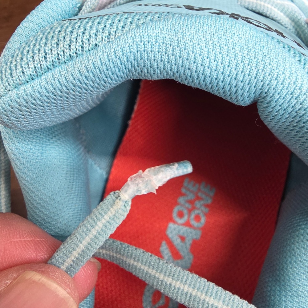 Hoka One One Bondi 7 Running Shoes Womens 8.5 Aquarelle Turquoise Mesh Road - Picture 12 of 13